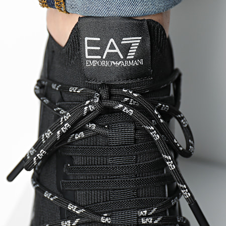 EA7 Emporio Armani - X8X087 XK227 Sneakers nere argento complete