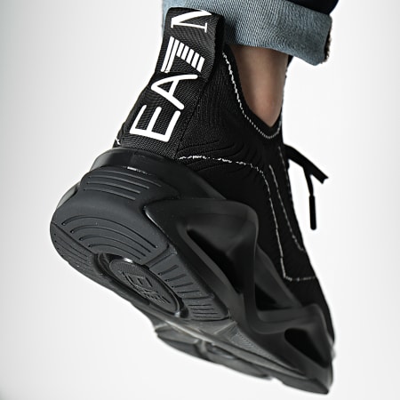 EA7 Emporio Armani - X8X108 XK264 Sneakers complete bianche e nere