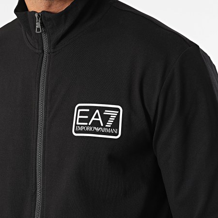 EA7 Emporio Armani - Set giacca con zip e pantaloni da jogging 3LPV51-PJCSZ Nero