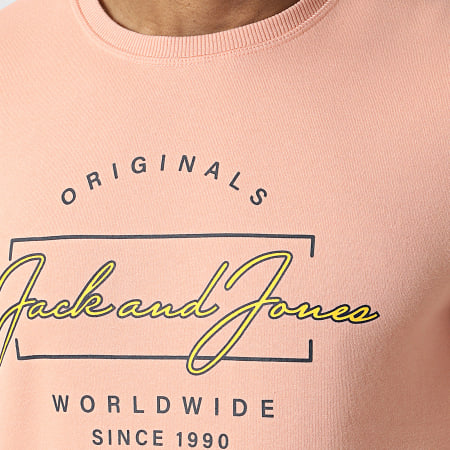 Jack And Jones - Sudadera con cuello redondo de Elden Rose