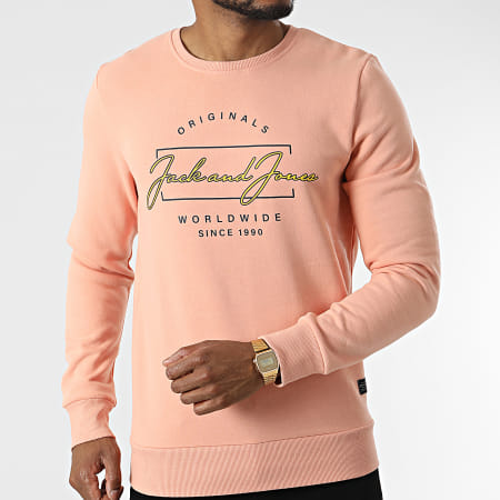 Jack And Jones - Felpa girocollo rosa