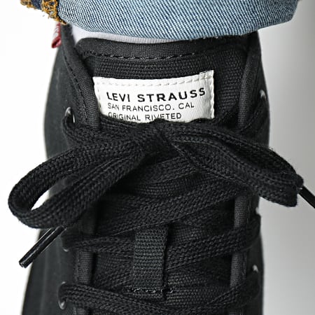 Levi's - Sneakers alte quadrate 233007 Nero regolare