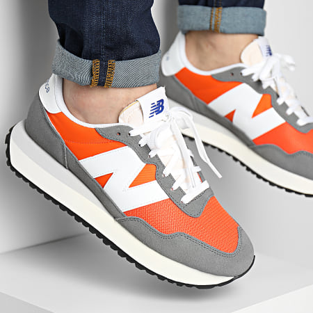 New Balance - Sneakers Classics 327 MS327VD Arancione Grigio