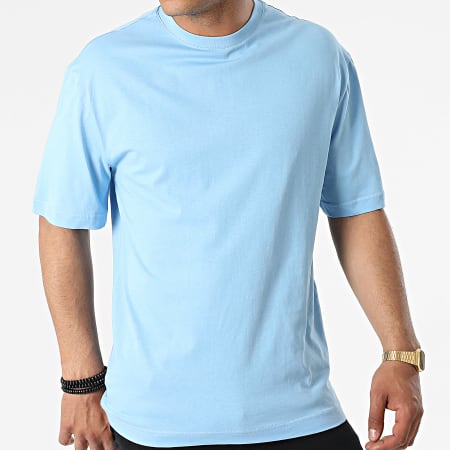 Uniplay - Tee Shirt Oversize Large BAS-2 Bleu Ciel