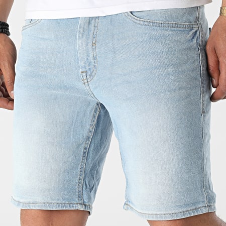 Blend - Pantaloncini jeans slim 20713661 lavaggio blu