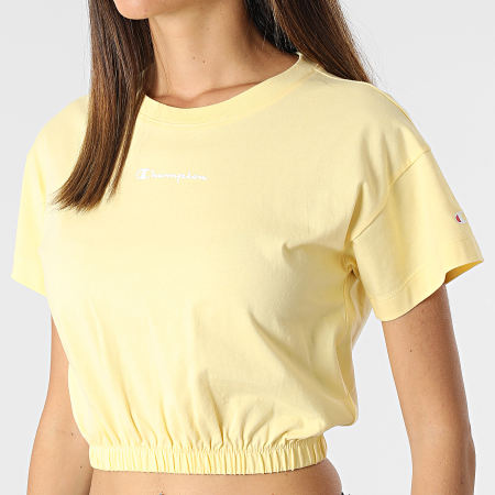 Champion - Camiseta corta de mujer 115211 amarillo