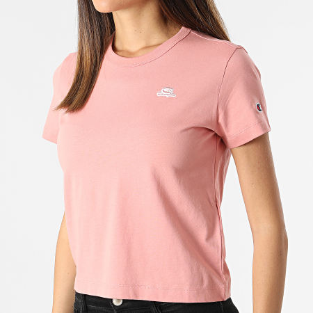 T shirt champion femme rose outlet