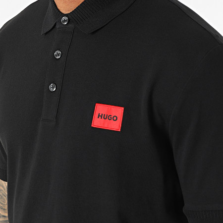 HUGO - Polo Manches Courtes 50466202 Noir