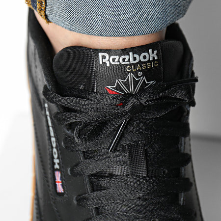 Reebok - Baskets Classic Leather GY0954 Core Black Pure Grey 5 Reebok Gum 3