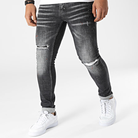 Uniplay - 709 Jeans skinny grigio antracite