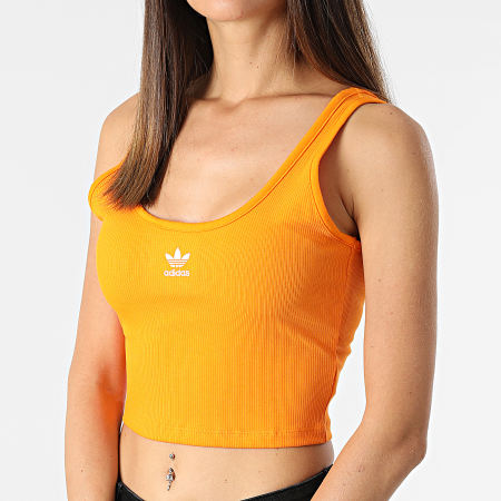 Adidas Originals - Camiseta de Tirantes Corta Mujer HF3396 Naranja