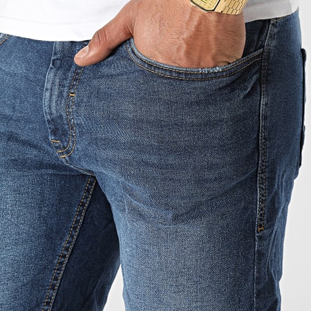 Blend - Pantaloncini jeans slim 20713661 Blu Denim