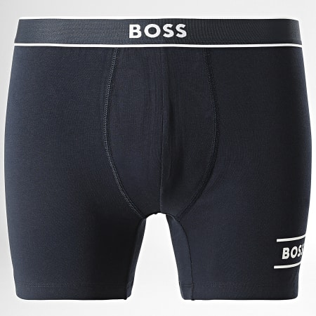 BOSS - Logo Boxer 50472569 blu navy