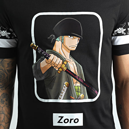 One Piece - Tee Shirt Zoro Katana Noir