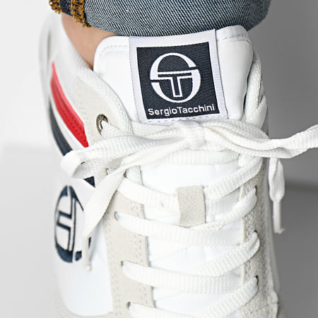 Sergio Tacchini - Nuove scarpe da ginnastica Wider MX STM213005 White Deep