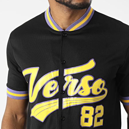 Classic Series Chemise Manches Courtes Col Rond 5923 Noir