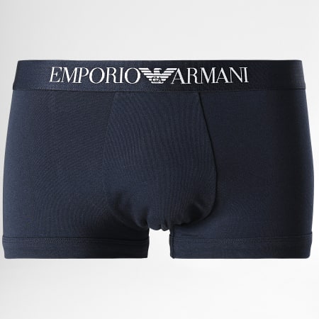 Emporio Armani - Lote De 2 Boxers 111210 2R504 Azul Marino Blanco
