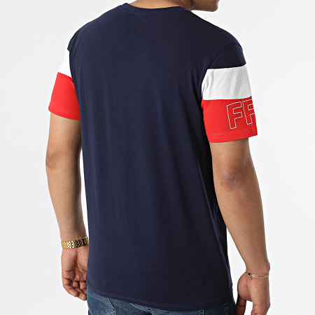 FFF - Tee Shirt Bleu Marine Blanc Rouge
