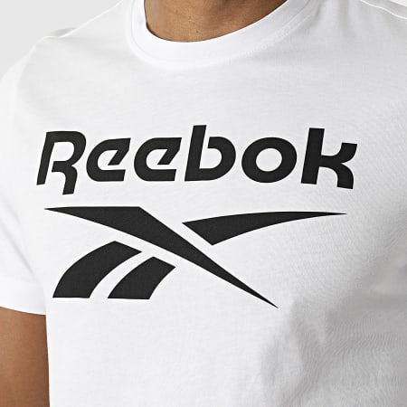 Reebok Camiseta Reebok Identity Big Logo HD4218 Blanca Ryses