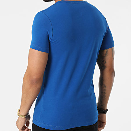 Tommy Hilfiger - Tee Shirt Stretch Slim Fit 0800 Bleu Roi