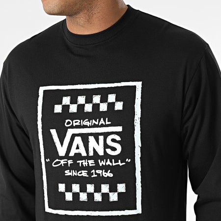 Vans - Tee Shirt Manches Longues A7PMN Noir
