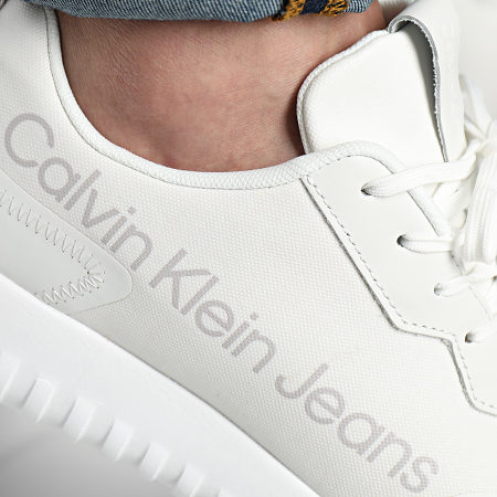 Calvin Klein - Sneakers Sporty Eva Runner 0338 Bianco brillante