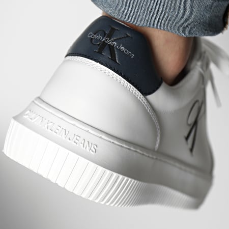 Calvin Klein - Sneakers Chunky Cupsole 0427 White Ocean Teal