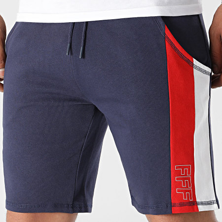 FFF - Shorts de jogging azul marino