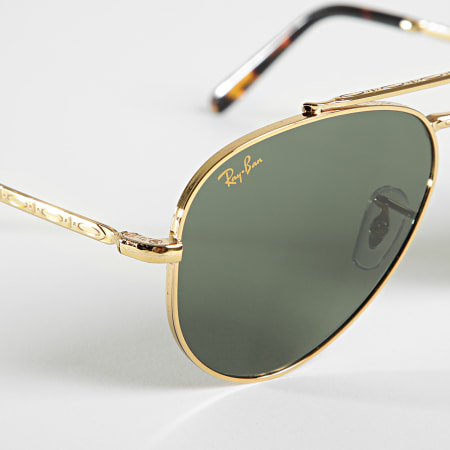 Ray-Ban - Nuevas gafas de sol Aviator Legend RB3625 Oro Verde