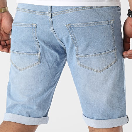 Tiffosi - Shorts vaqueros ajustados 10043551 Lavado azul
