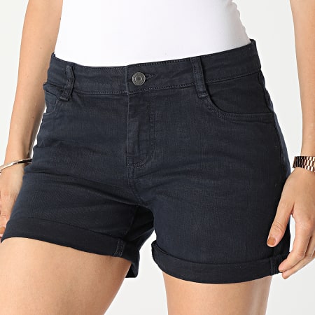Deeluxe - Pantalones cortos de mezclilla para mujer Cherry 02T708W azul marino