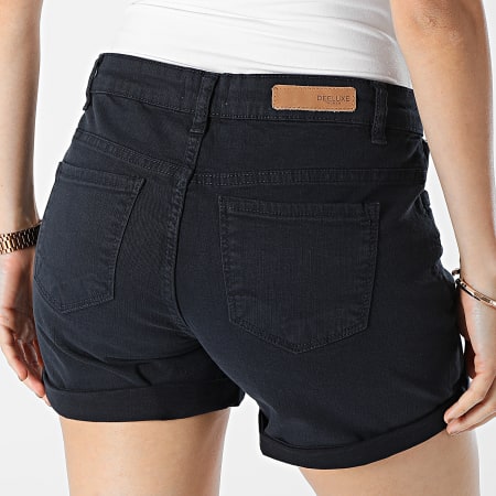 Deeluxe - Pantalones cortos de mezclilla para mujer Cherry 02T708W azul marino