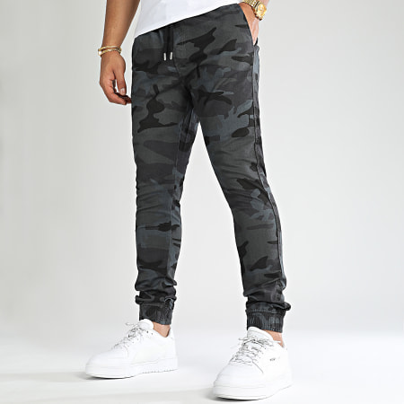 LBO - Jogger Pant Super Skinny 2475 Gris Anthracite Camouflage