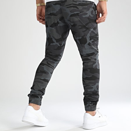 LBO - Jogger Pant Super Skinny 2475 Gris Anthracite Camouflage
