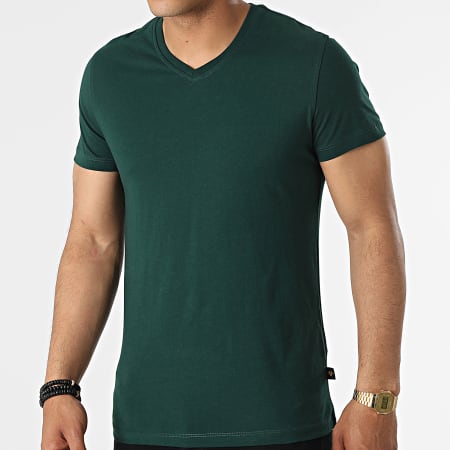 Armita - Camiseta Cuello V TV-350 Verde