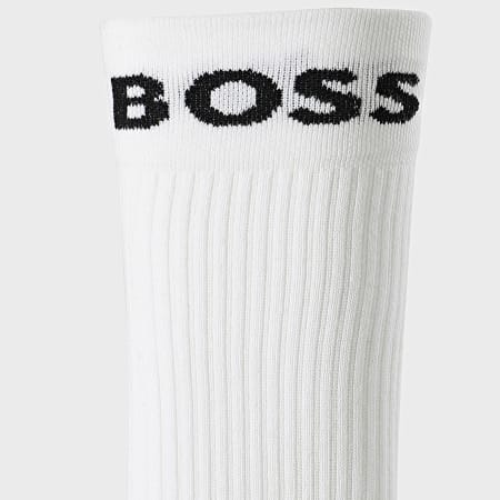 BOSS - Lot De 2 Paires De Chaussettes 50469747 Blanc
