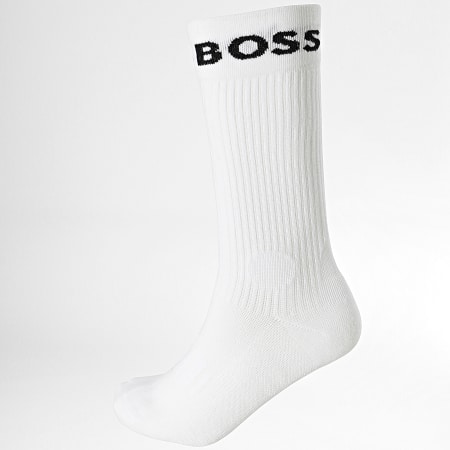 BOSS - Lot De 2 Paires De Chaussettes 50469747 Blanc