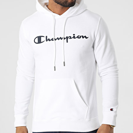 Champion - Sweat Capuche 217142 Blanc