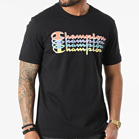 Champion - Camiseta 217221 Negro