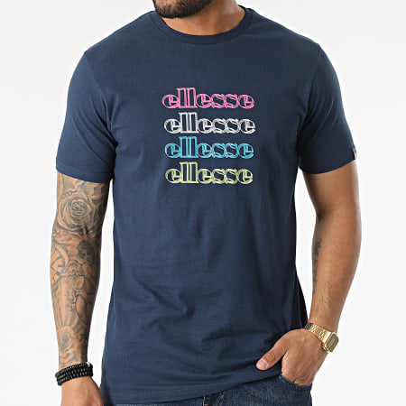 Ellesse - Tee Shirt Bravia SHN15417 Bleu Marine