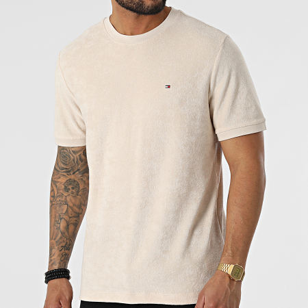 Tommy Hilfiger - Tee Shirt Micro Towelling 5668 Beige