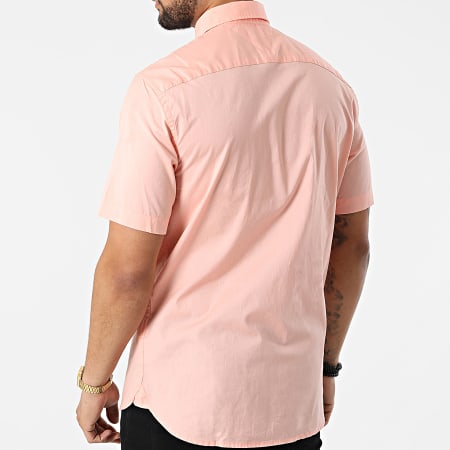 Tommy Hilfiger - Camicia a maniche corte in morbido popeline naturale 6104 rosa