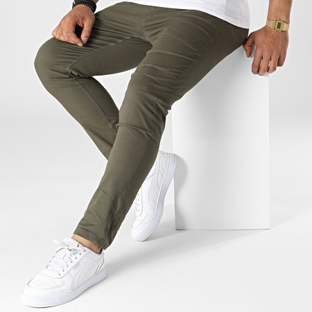 Armita - Pantaloni Chino Slim PA-7162 Verde Khaki