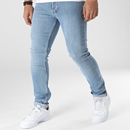 Classic Series - B-454 Jeans slim Blu Denim