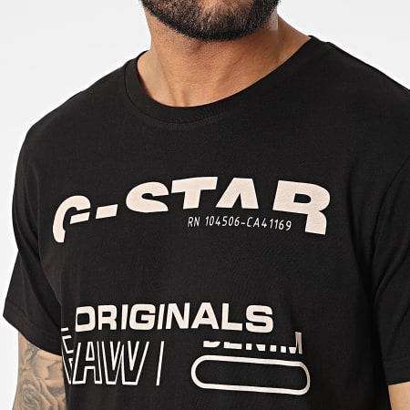G-Star - Tee Shirt D21664-C506 Noir
