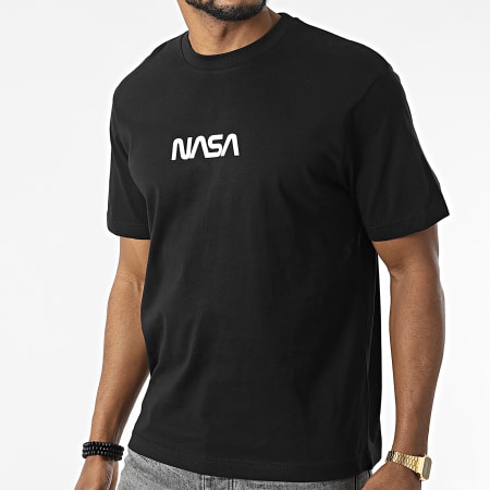 NASA - Tee Shirt Oversize Large Japan Nero