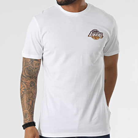New Era - Tee Shirt Los Angeles Lakers 13083920 Blanc