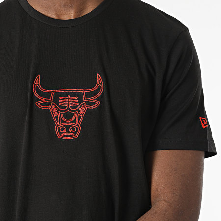 New Era - Chicago Bulls Camiseta 12553345 Negro