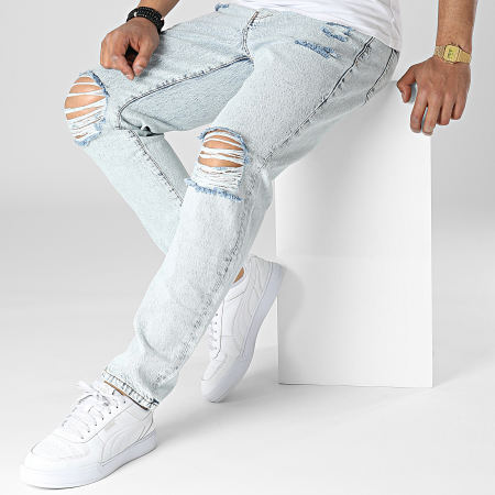 2Y Premium - Jean Relaxed Fit B7045 Bleu Wash