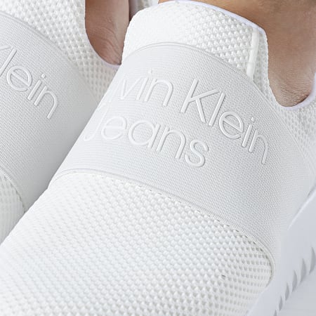 Calvin Klein - Sneakers Sporty Runner 0519 Bianco brillante Donna